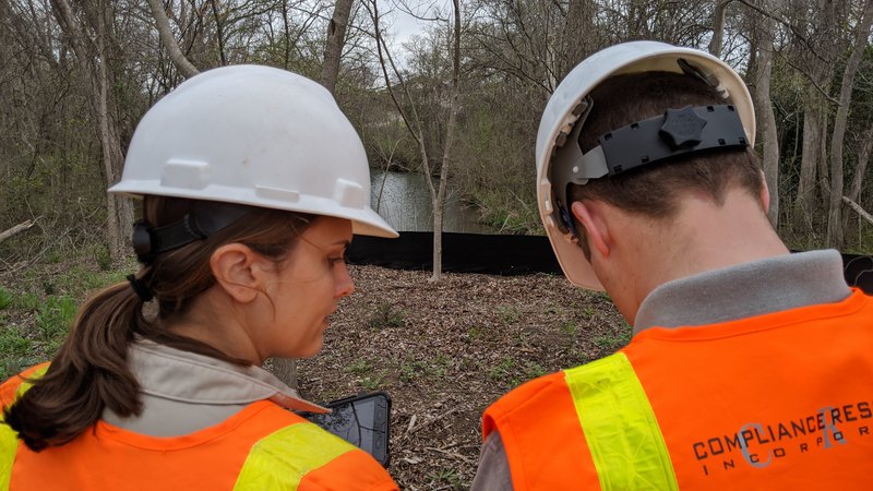 An image of a residential project; stormwater mapping service is provided by our expert inspectors.