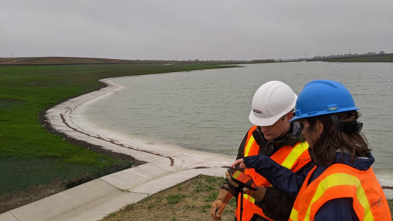 Experienced auditors visiting a site to initiate a third party audit and evaluate compliance.